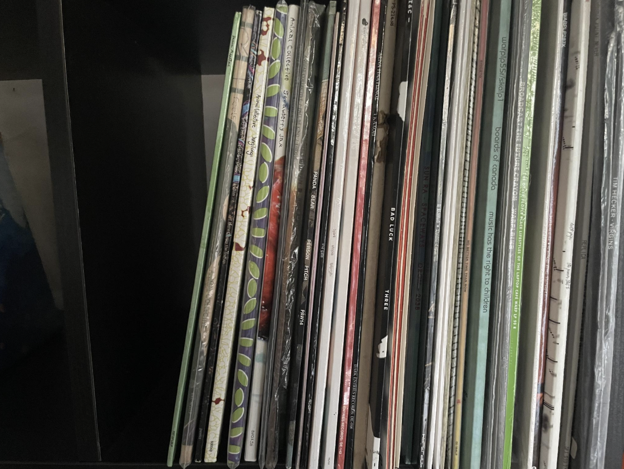 Molmo QA example — album covers