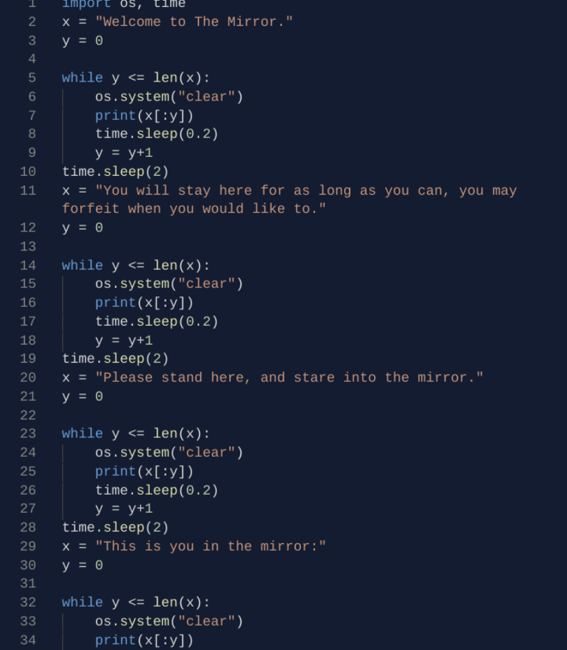 Generated code