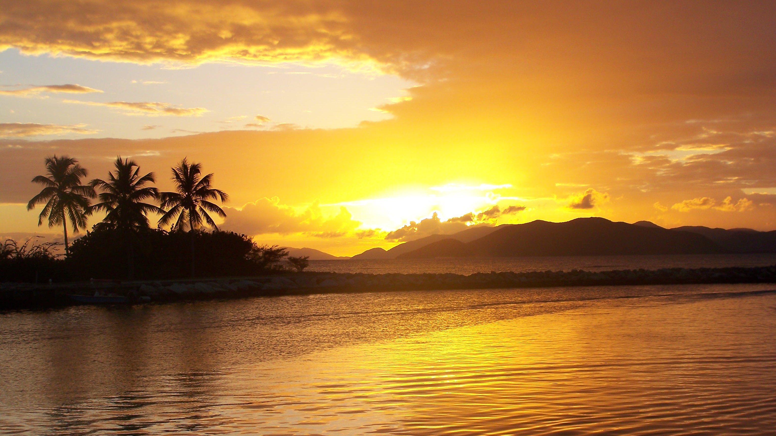 Tropical sunset